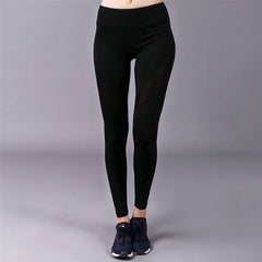 BARBOK Women Fitness Leggings High Waist Yoga Pants Sports Workout Tights Yoga Slim Running Tights Pants Gym Trousers