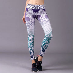 BARBOK Women Fitness Leggings High Waist Yoga Pants Sports Workout Tights Yoga Slim Running Tights Pants Gym Trousers