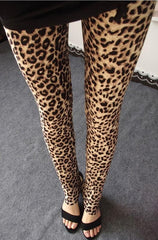 YRRETY Women Leggings Sexy 8 Styles Fashion Women Leopard Skin Print Leggings 2018 Spring Women Leggings Leopard Print Pattern