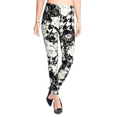 CHSDCSI Lady Fitness Leggings Stretch Hot High Waist Trousers Floral Printed Legging High Elastic Workout Leggins Push Up Pants