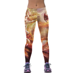 SexeMara Favorite Cheshire Cat Leggings Women Elastic Popular High Waist Sporting Leggin Print Skinny Gothic Fitness Pants F1527