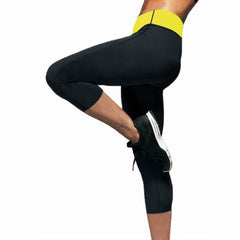 Weight Loss Slimming Body Shapers Yoga Sports Capri Pants Thermo Fitness Stretch Sweat Sauna Neoprene Body Leggings