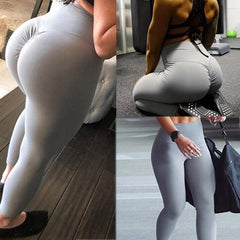 Gym leggings Sport Women Fitness Yoga pants High Waist Workout Leggins Scrunch Butt Lift sports wear Hips up trousers mujer