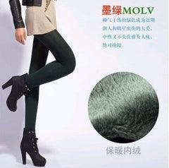 Rooftrellen Hot New Fashion Women's Autumn And Winter High Elasticity And Good Quality Thick Velvet Pants Warm Leggings