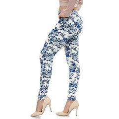 YRRETY Hot Sale 2019 Printing Flower Leggings Leggins Plus Size Legins Guitar Plaid Thin Pant Fashion Women Aptitud Trousers