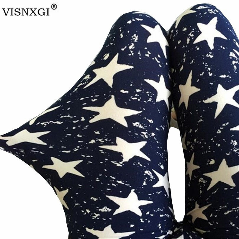 VISNXGI Floral Printing Capris Leggings Lady's Casual Stretched Graffiti Tie dyed Elastic Cropped Trousers Summer Women Legging