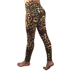 Skinny Leggings Women Fashion Leopard Stretchy Elastic Pencil Pants