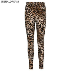 Ladies Work Out Spandex Leopard Leggings Women High Waist Printed Legging Fitness Leggins Sexy Workout Pants Winter 2019 Leeging