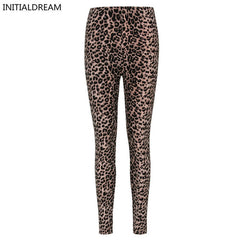 Ladies Work Out Spandex Leopard Leggings Women High Waist Printed Legging Fitness Leggins Sexy Workout Pants Winter 2019 Leeging