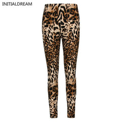 Ladies Work Out Spandex Leopard Leggings Women High Waist Printed Legging Fitness Leggins Sexy Workout Pants Winter 2019 Leeging