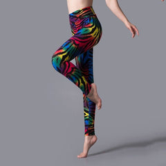 INDJXND Workout Leggings Women Sexy High Waist Pants Female Clothing Leopard Printed Leggins Push Up Summer New Trousers Femme