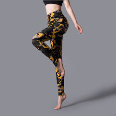 INDJXND Workout Leggings Women Sexy High Waist Pants Female Clothing Leopard Printed Leggins Push Up Summer New Trousers Femme