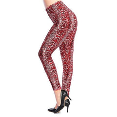 CHSDCSI Lady Fitness Leggings Stretch Hot High Waist Trousers Floral Printed Legging High Elastic Workout Leggins Push Up Pants