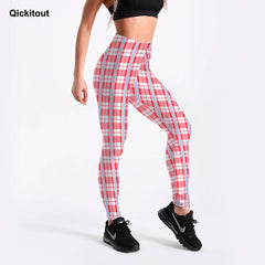 Letter Digital Printing High Waist Polyester Fashion Style Push Up Leggings For Female Casual Spring Summer Sportswear Leggings