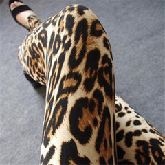 NDUCJSI Push Up Legging Leopard Leggings Women Workout Femme High Waist Sexy Leggings Elastic Sportswear Stretch Fitness Leggins