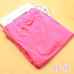 Summer candy color Ice silk sexy leggings female Comfortable Spandex cool and breathable thin Leggings L1005