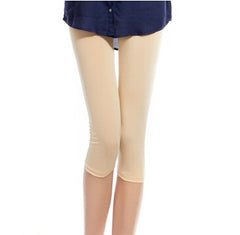 Summer candy color Ice silk sexy leggings female Comfortable Spandex cool and breathable thin Leggings L1005