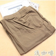 Summer candy color Ice silk sexy leggings female Comfortable Spandex cool and breathable thin Leggings L1005