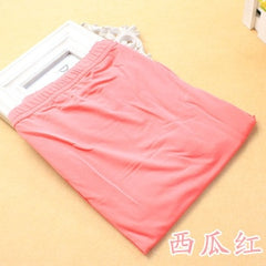 Summer candy color Ice silk sexy leggings female Comfortable Spandex cool and breathable thin Leggings L1005
