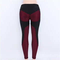 NORMOV Female Legging Women Polyester High Waist Ankle-Length Pants Patchwork Push Up Fashion Female Legging Fitness leggins