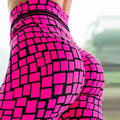 2019 New Leopard digital printing Leggings Women Slim Fitness Leggings High Waist Elastic Workout Leggings for Gym Sport Running