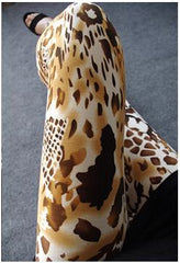 YSDNCHI 2019 Fashion Women Leggings Slim High Waist Elasticity Leggings Leopard Printing leggins Woman Pants Cotton Leggings